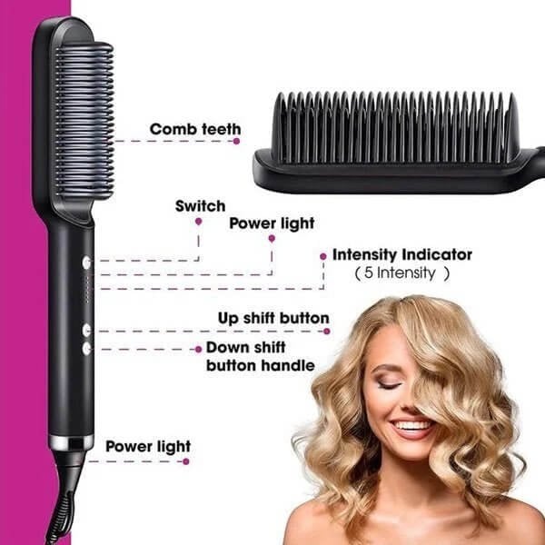 Negative Ion Hair Straightener Styling Comb💖BUY 2 FREE SHIPPING