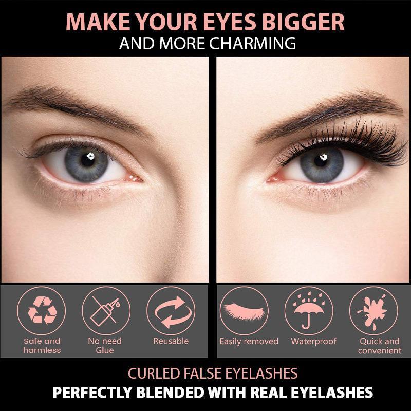 2 Pcs Reusable Self-Adhesive Eyelashes š 55% OFF